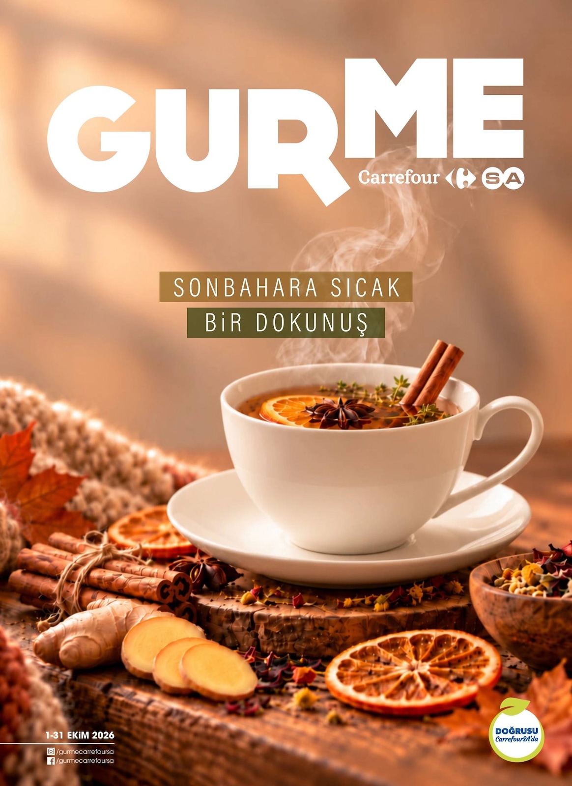 Carrefoursa 1 Ekim 2026 Gurme Brosuru