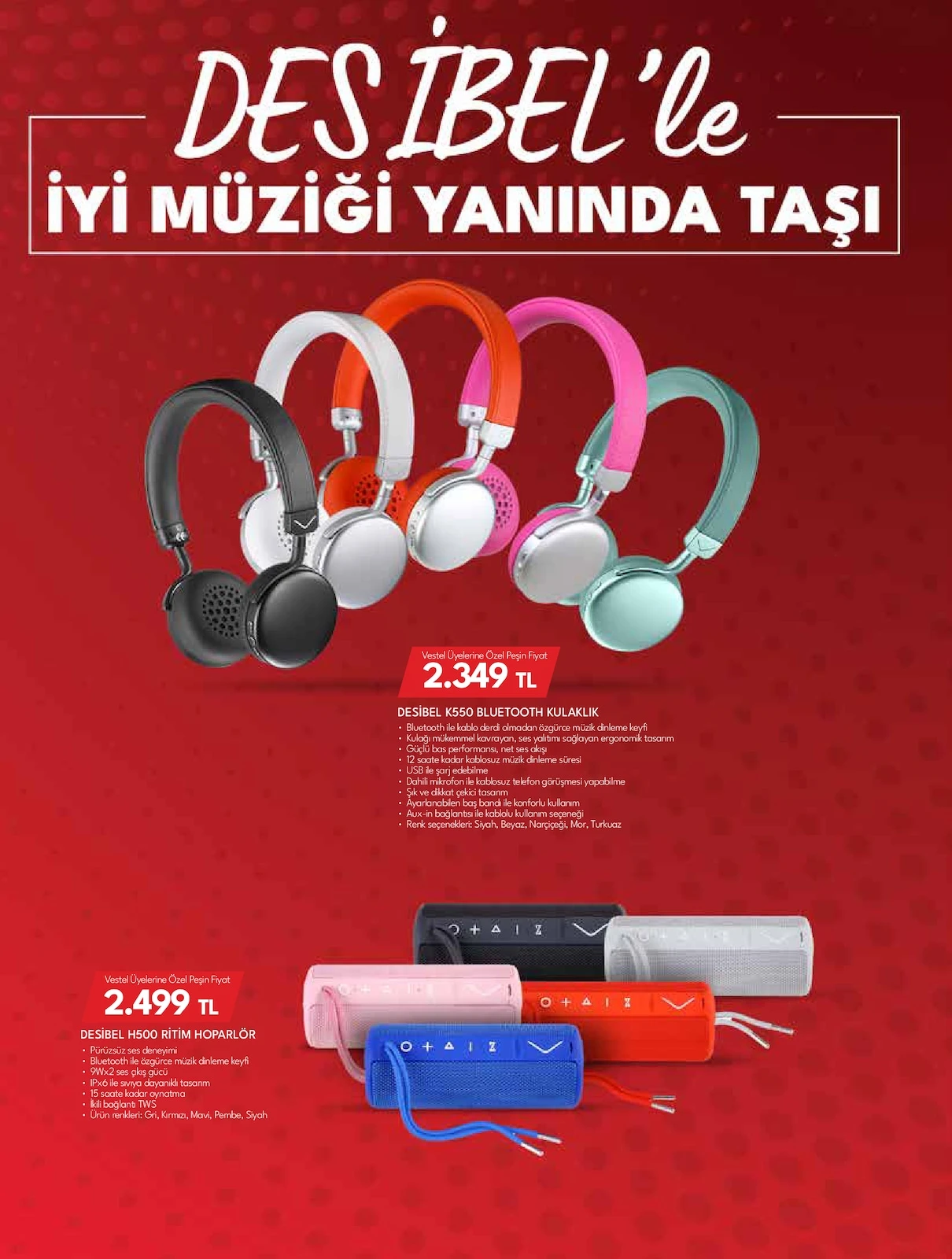 Vestel - Telefon ve Aksesuarları Broşürü 02 Ekim - 02 Kasım 2026 — 6. sayfa