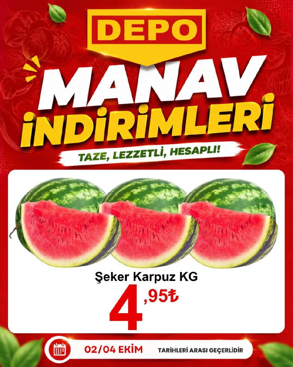 Depo Toptan Hafta Sonu İndirim Kataloğu — 3. sayfa