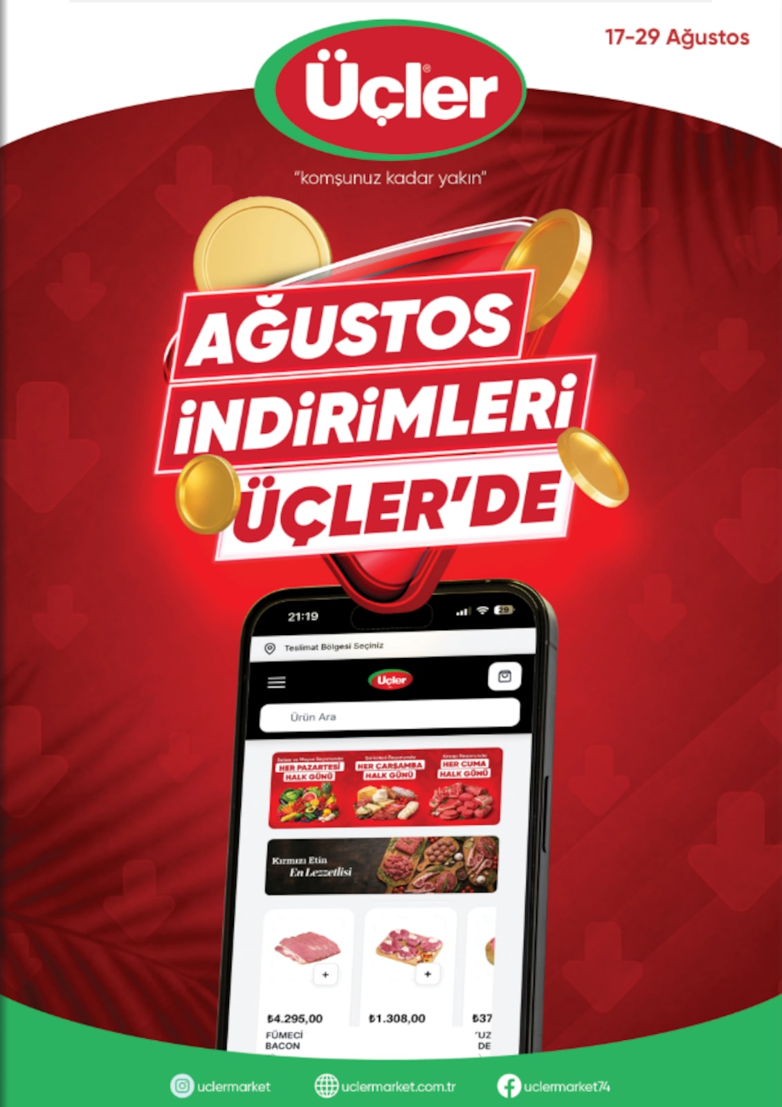 Uclermarket 17 Agustos 2026 Indirim Brosuru kapağı