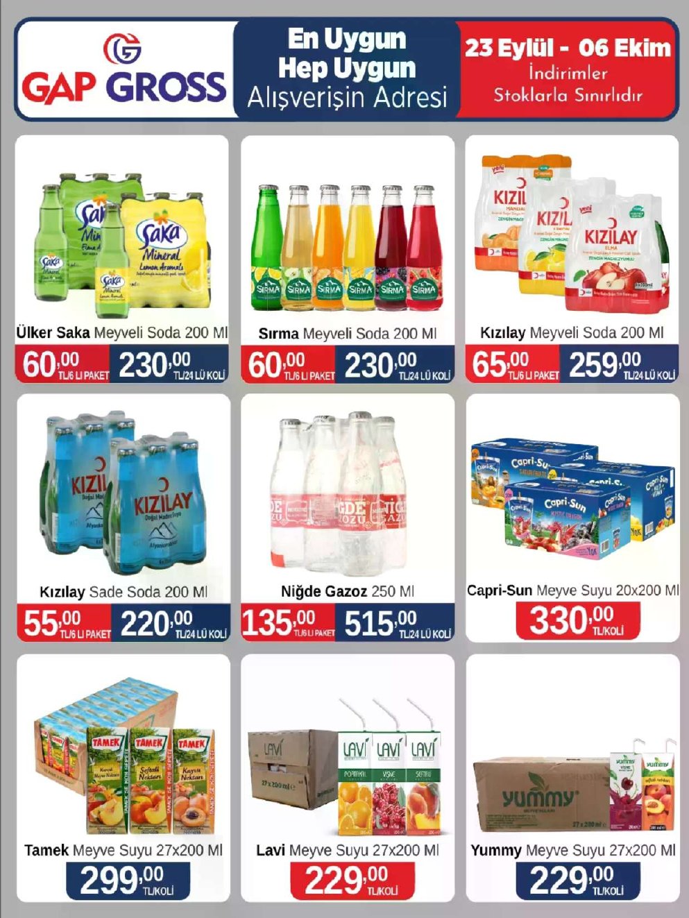 Gap Gross İndirim Kataloğu kapağı