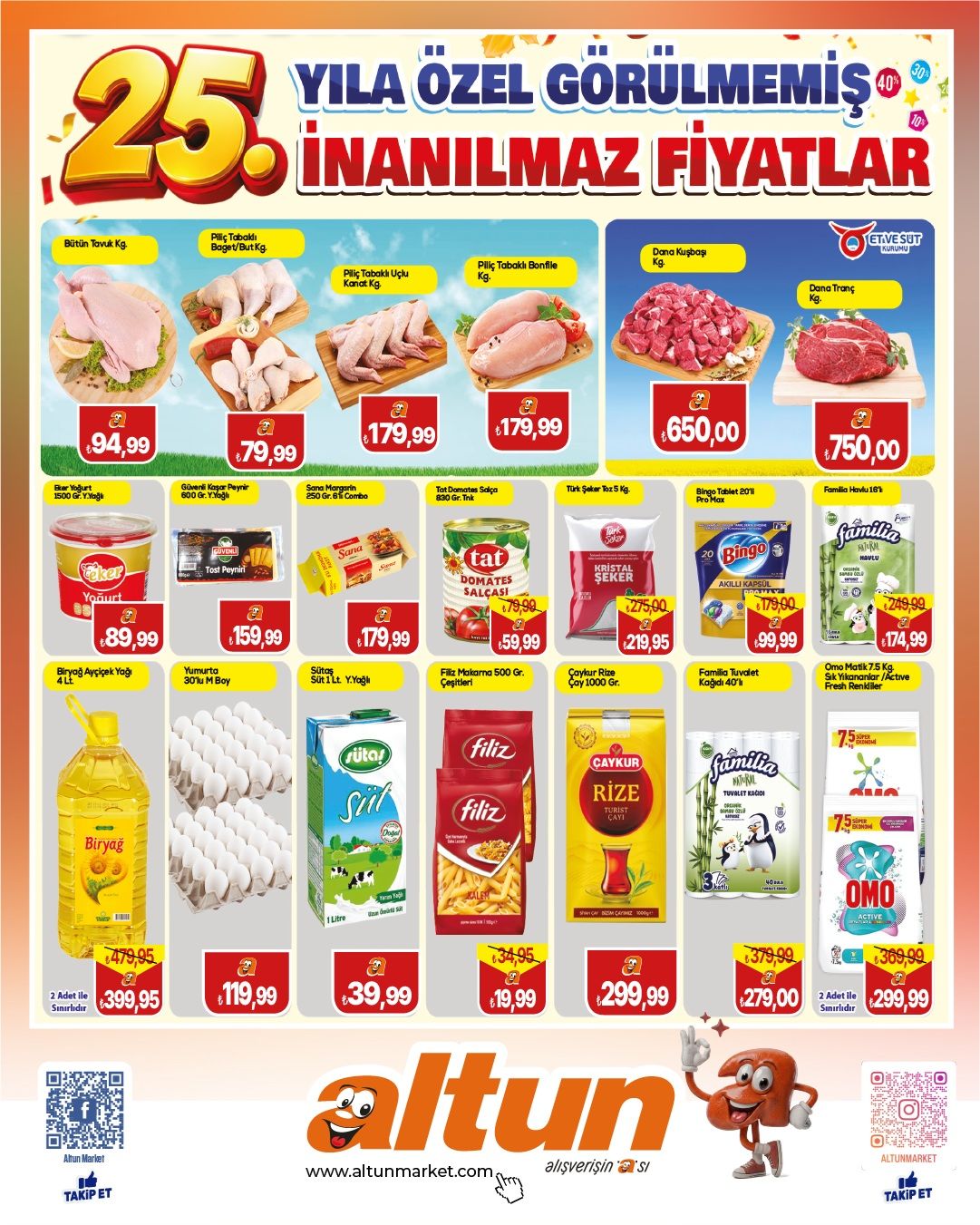 Altunmarket Altun Market İndirim Kataloğu kapağı