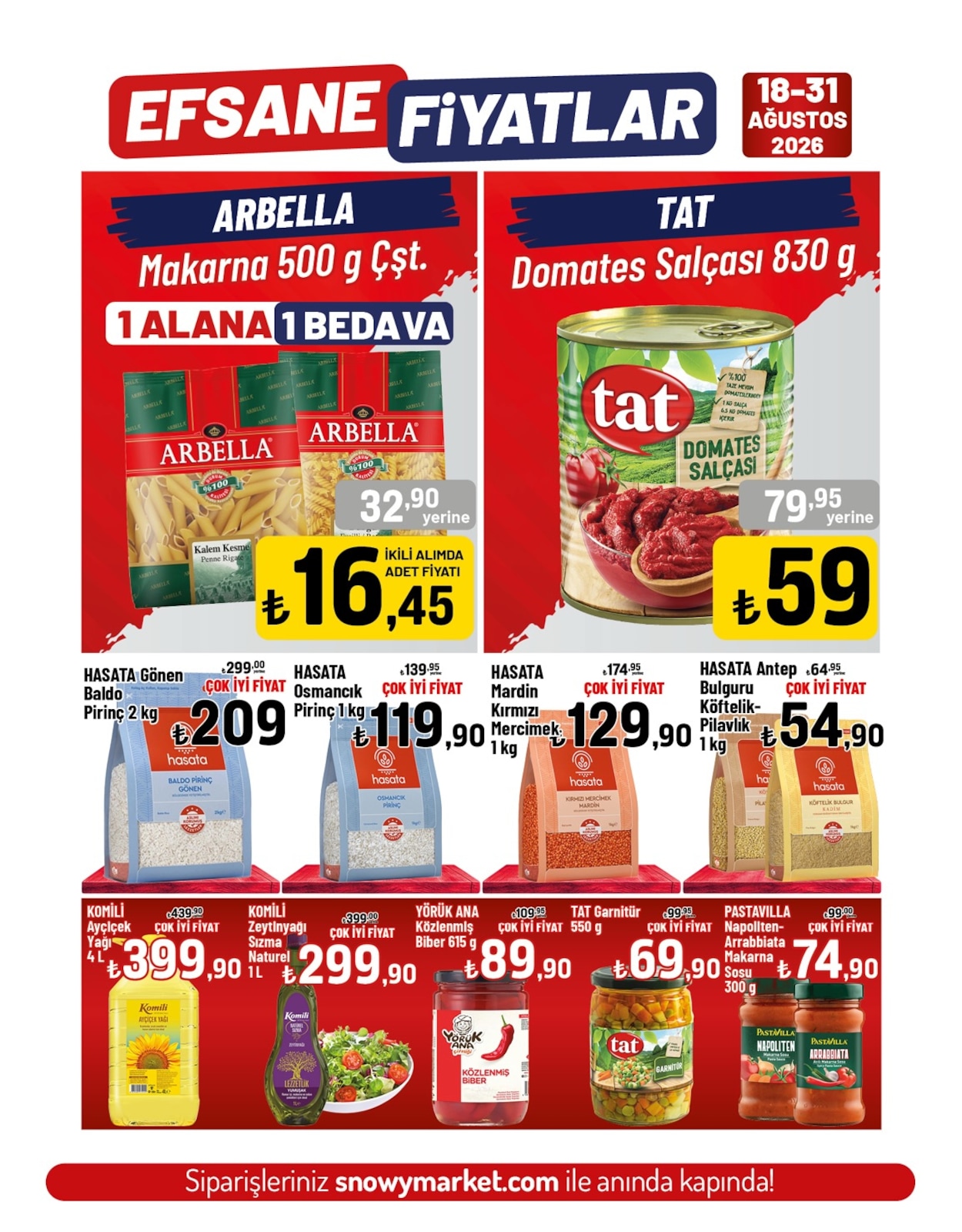 Snowy Market 18 Agustos 2026 Indirim Brosuru — 6. sayfa