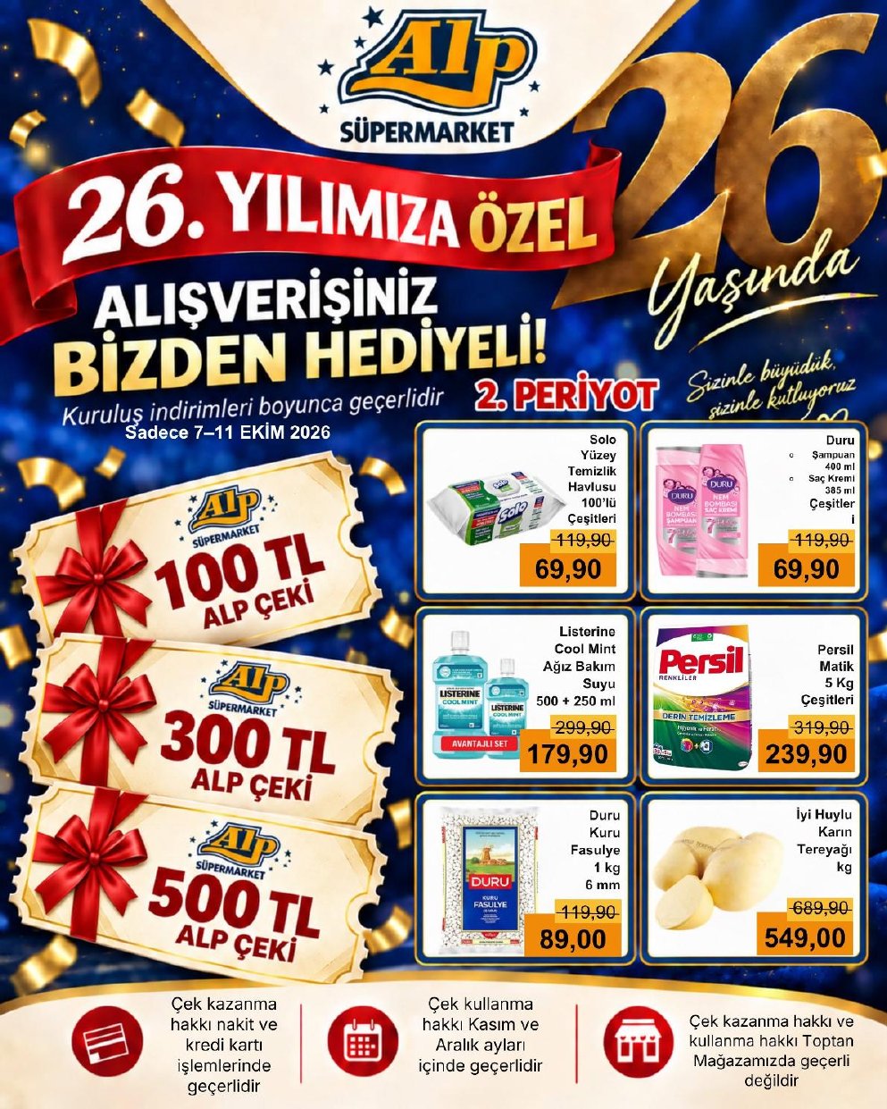 Alp Süpermarket İndirim Kataloğu kapağı