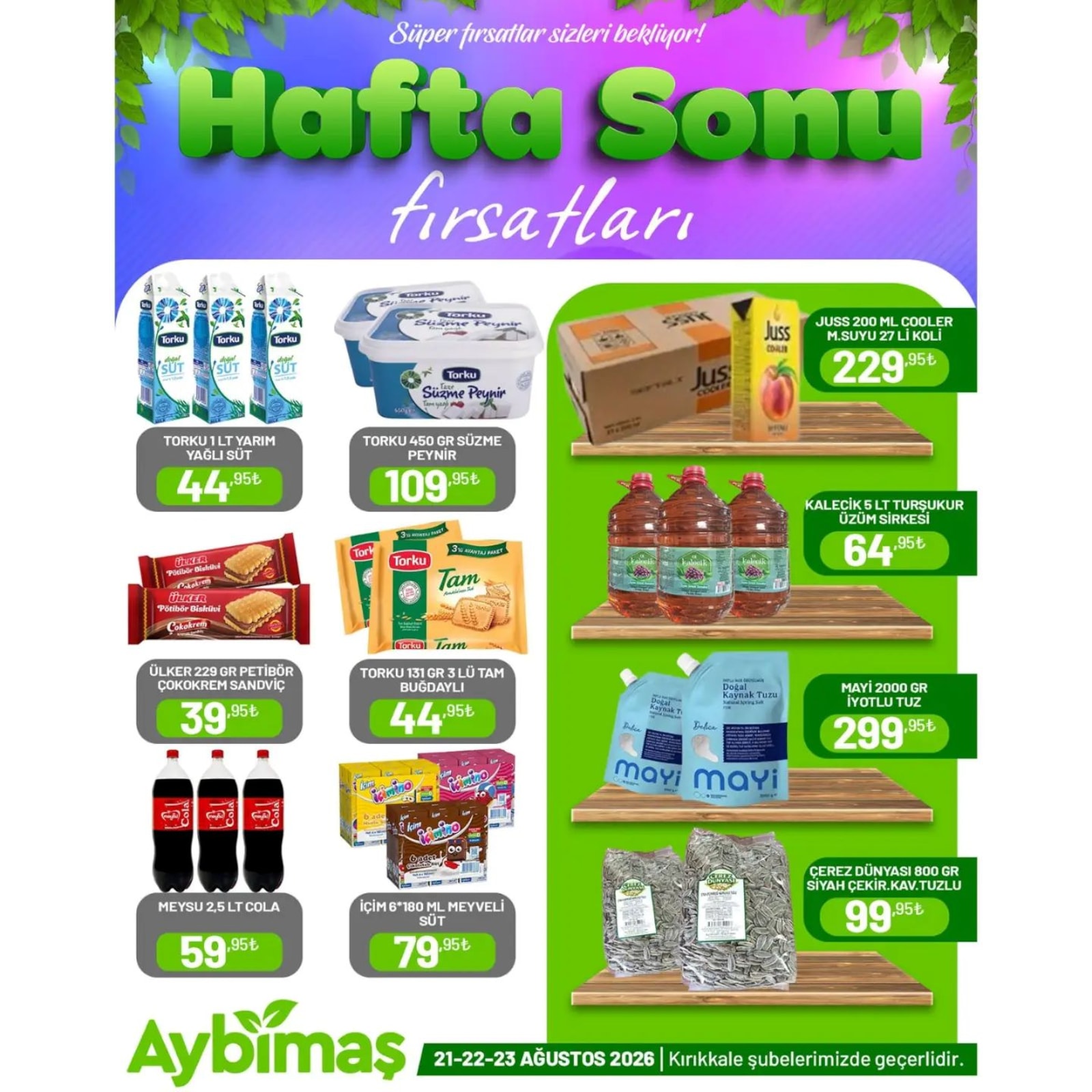 Aybimas 21 Agustos 2026 Hafta Sonu Indirim Brosuru — 2. sayfa