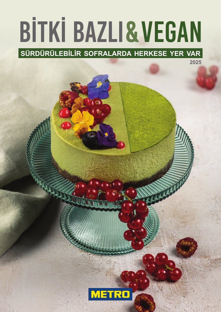 METRO MARKET — Bitki Bazlı ve Vegan 2025 kapağı