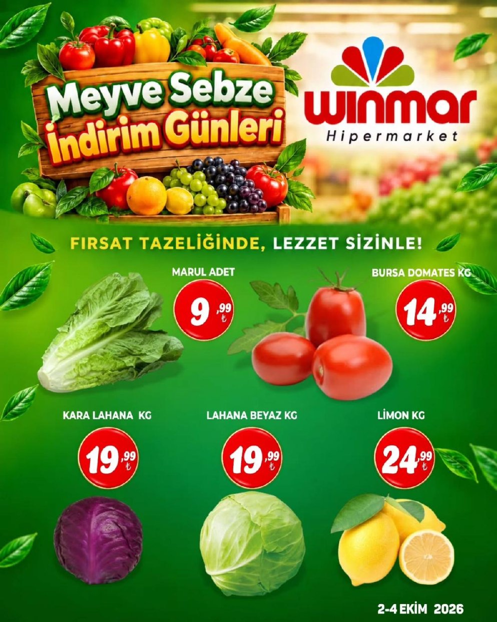 Winmar Hipermarket Hafta Sonu Kataloğu kapağı