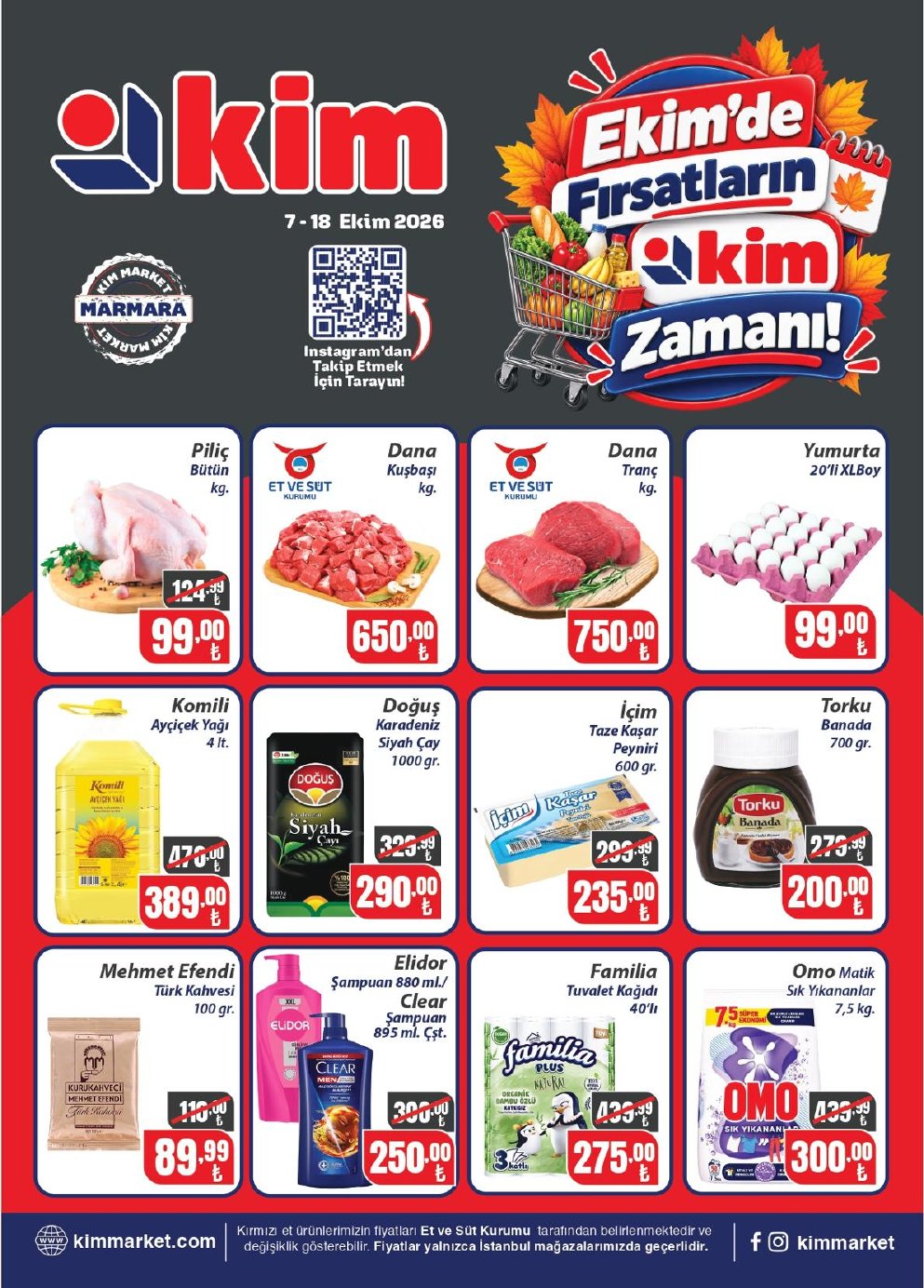 Kim Market Marmara Bölgesi Kataloğu kapağı