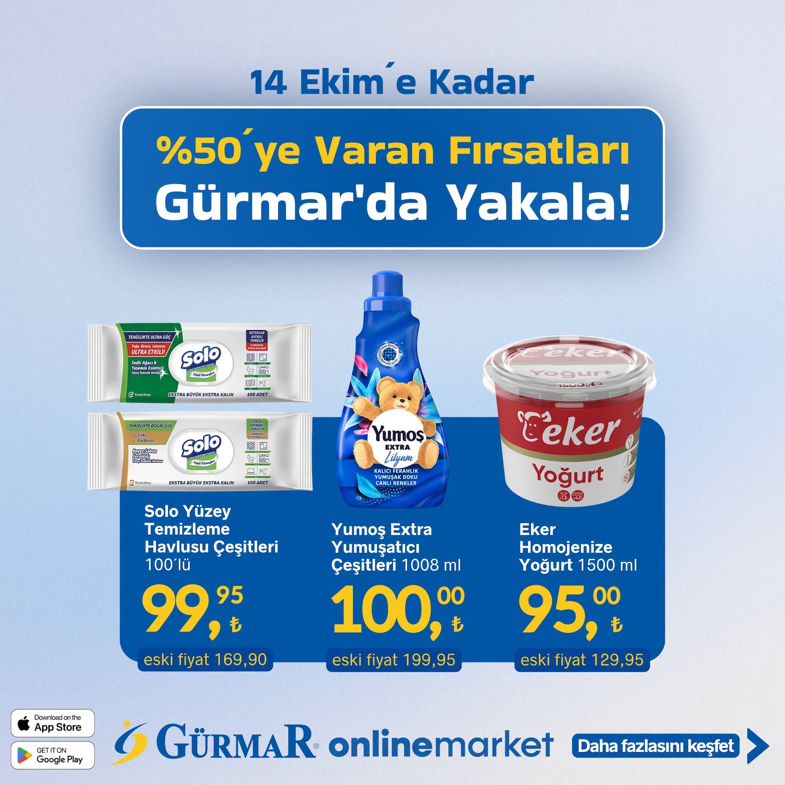 Gurmar 1 Ekim 2026 Indirim Brosuru kapağı