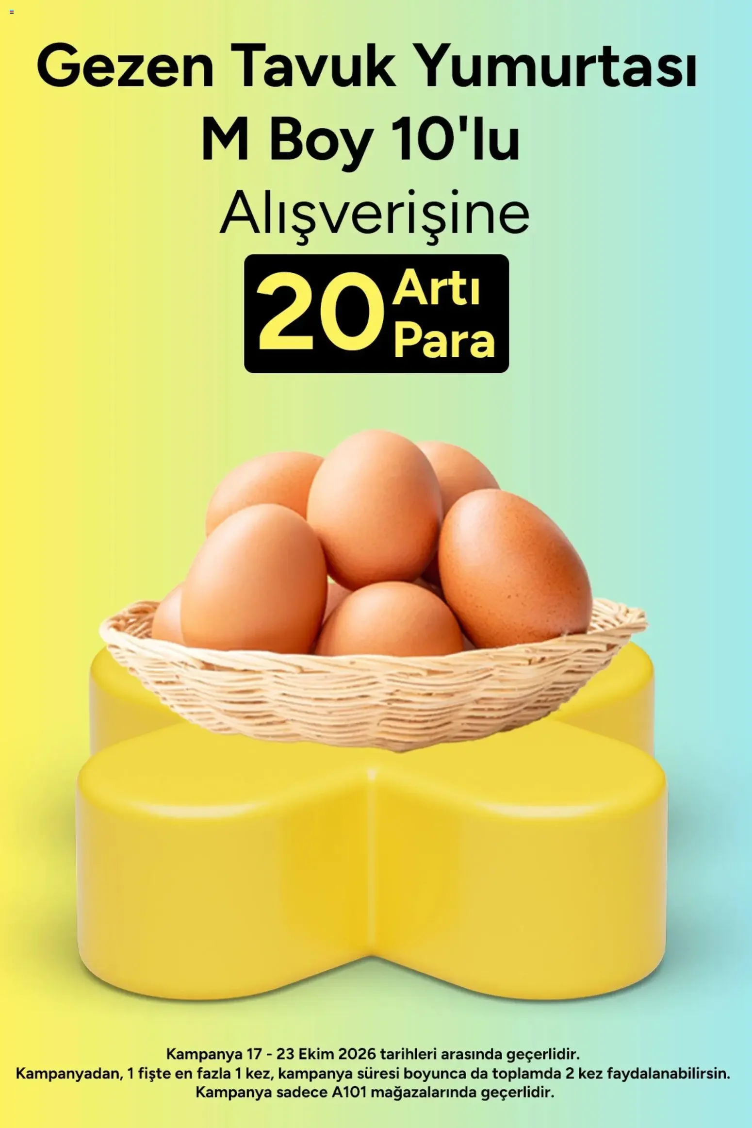 A101 Artı Kataloğu 17 Ekim 2026