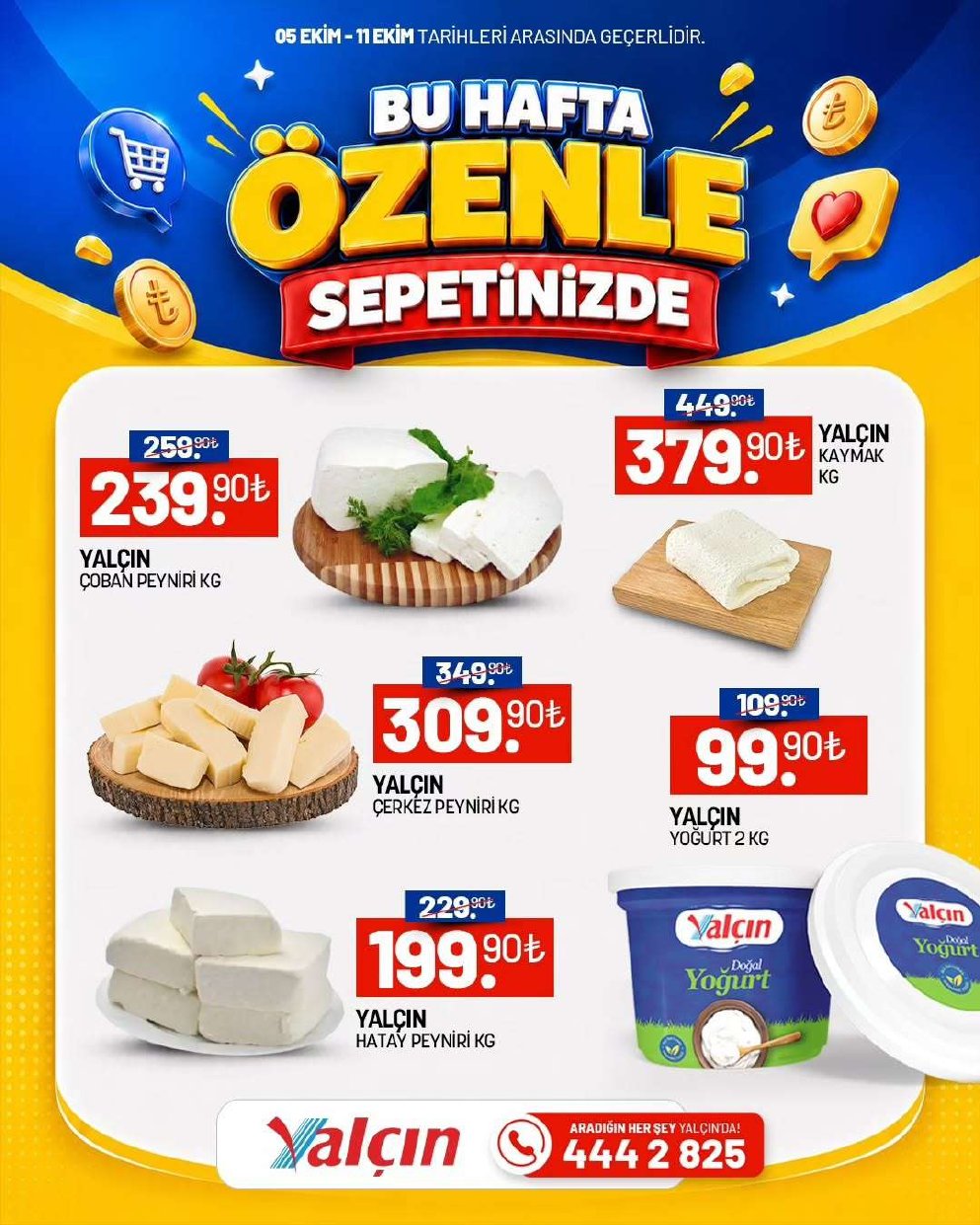 Yalçın Market İndirim Kataloğu kapağı