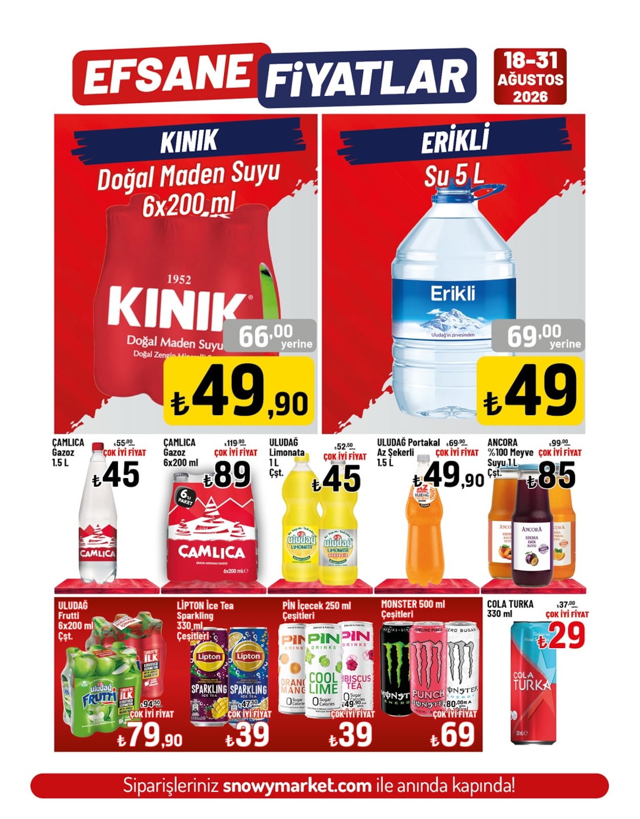 Snowy Market 18 Agustos 2026 Indirim Brosuru — 7. sayfa