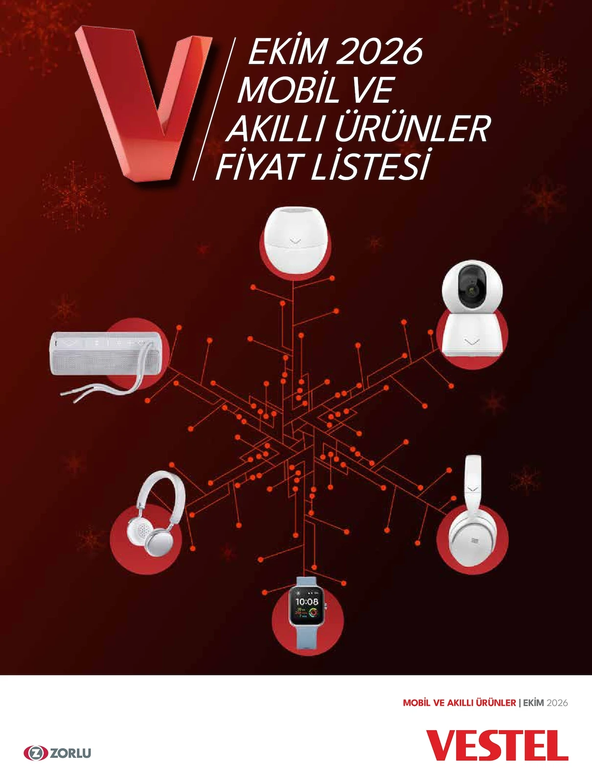 Vestel - Telefon ve Aksesuarları Broşürü 02 Ekim - 02 Kasım 2026 kapağı