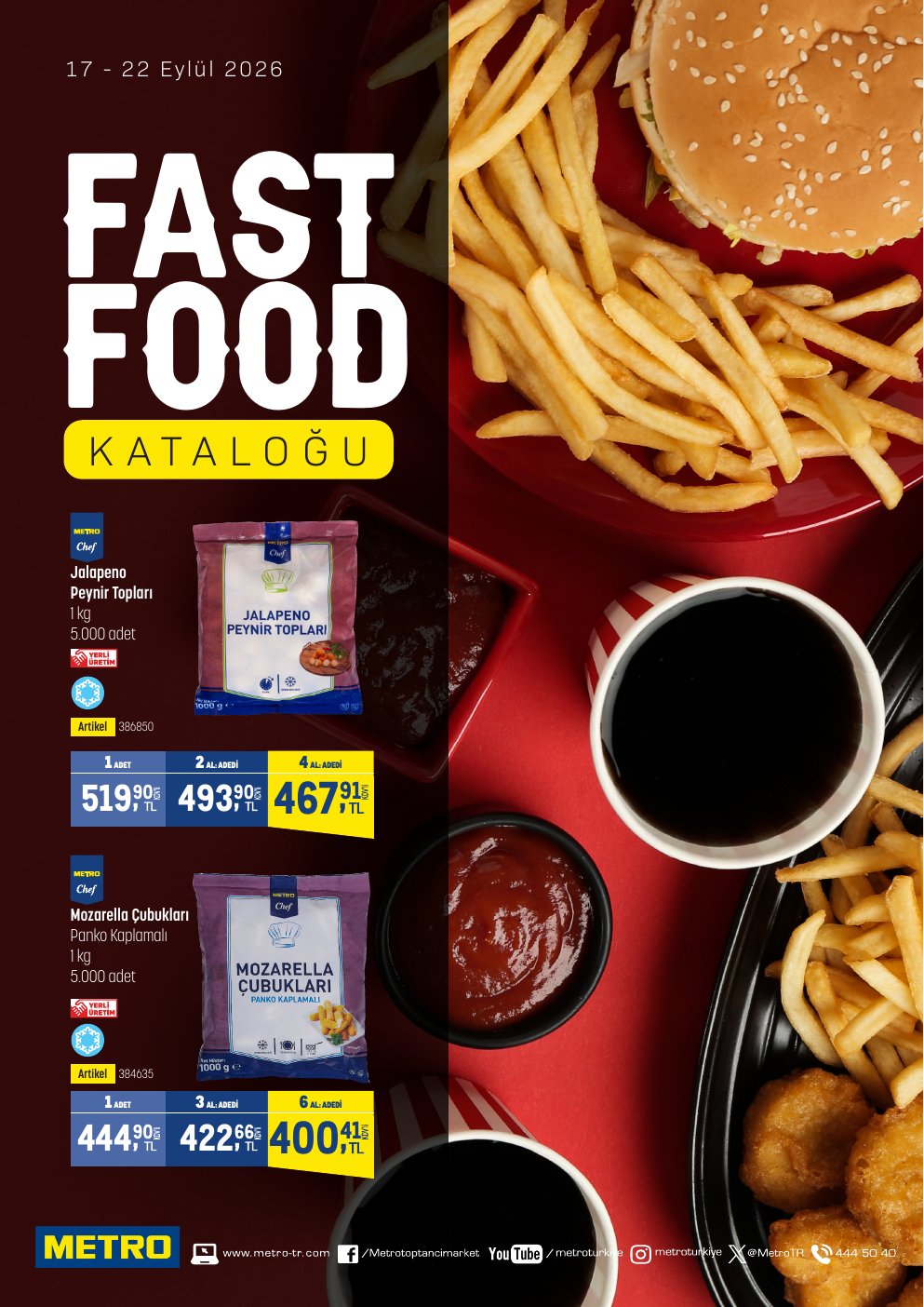 METRO MARKET — Fast Food  kapağı