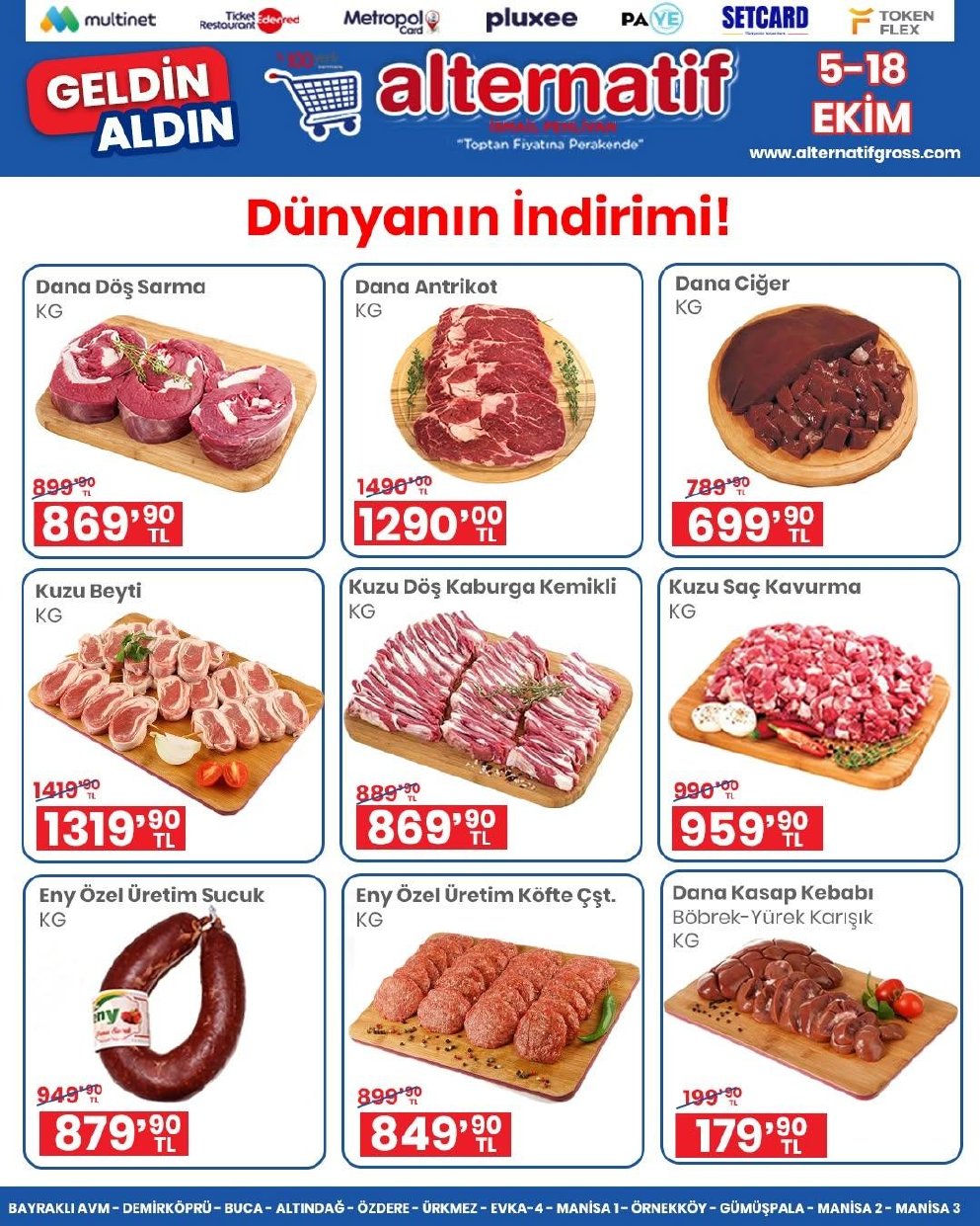 Alternatif Toptan Market İndirim Kataloğu kapağı