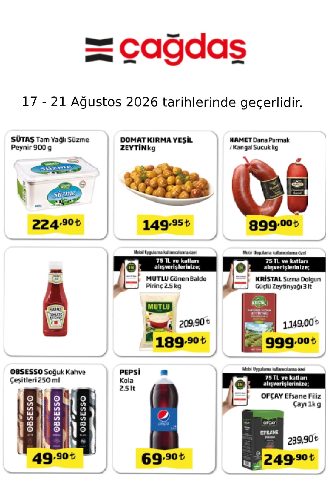 Cagdasmarketler 17 Agustos 2026 Haftanin Indirimleri kapağı