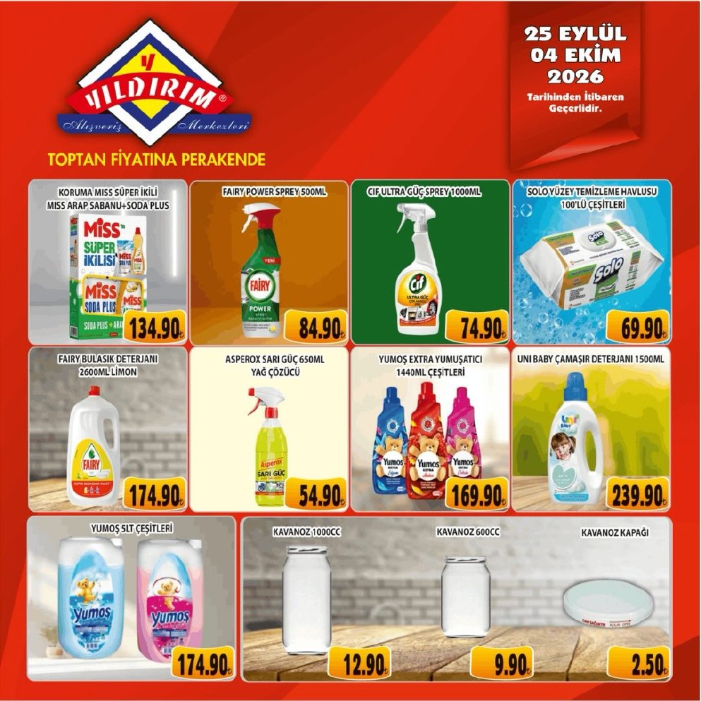 Yıldırım Market İndirim Kataloğu — 3. sayfa