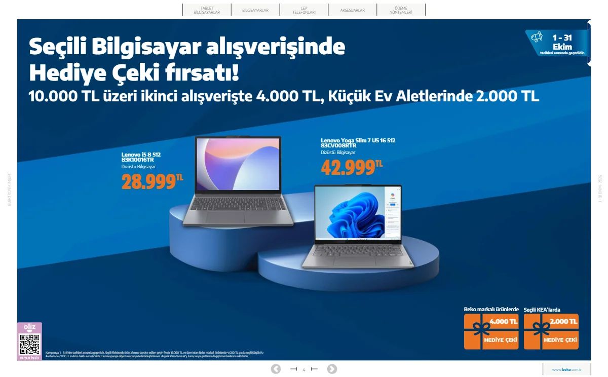 Beko Beko - Elektronik Kataloğu — 4. sayfa