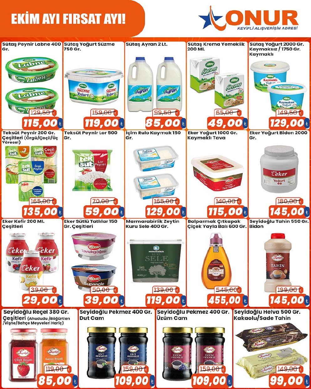 Onur Hipermarket İndirim Kataloğu — 3. sayfa