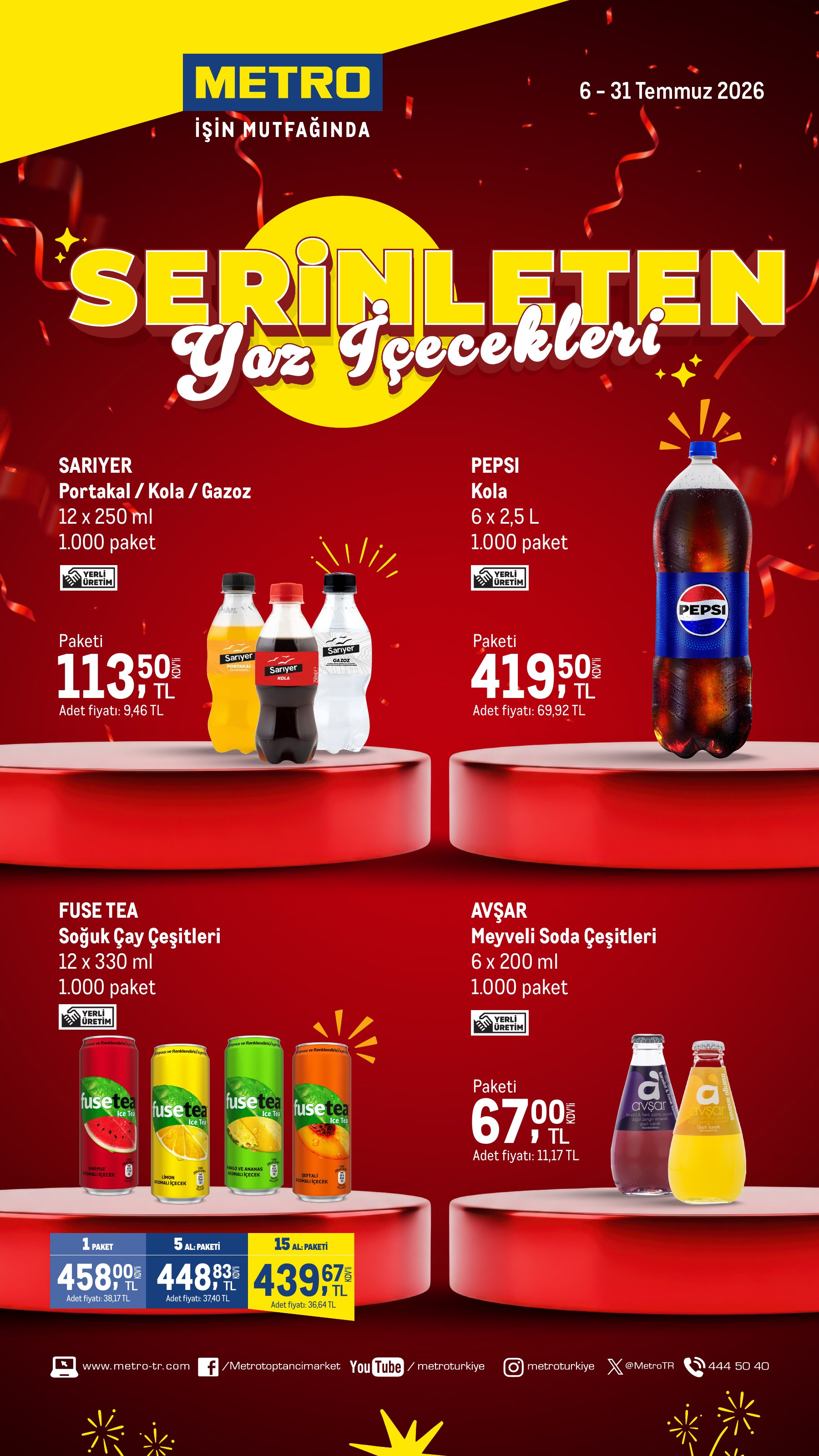 METRO MARKET — İçecek Festivali 2026