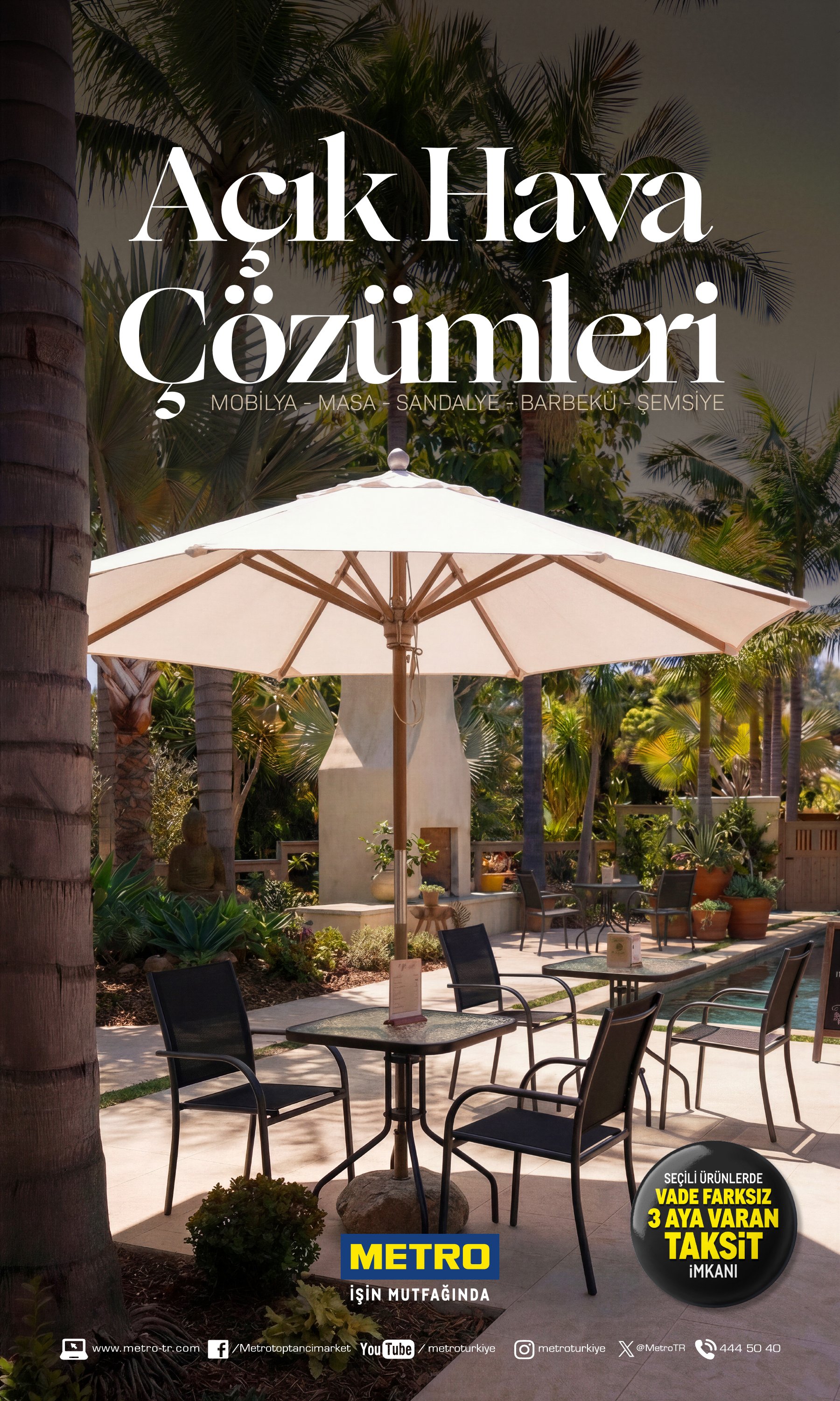 METRO MARKET — Açık Hava Çözümleri
