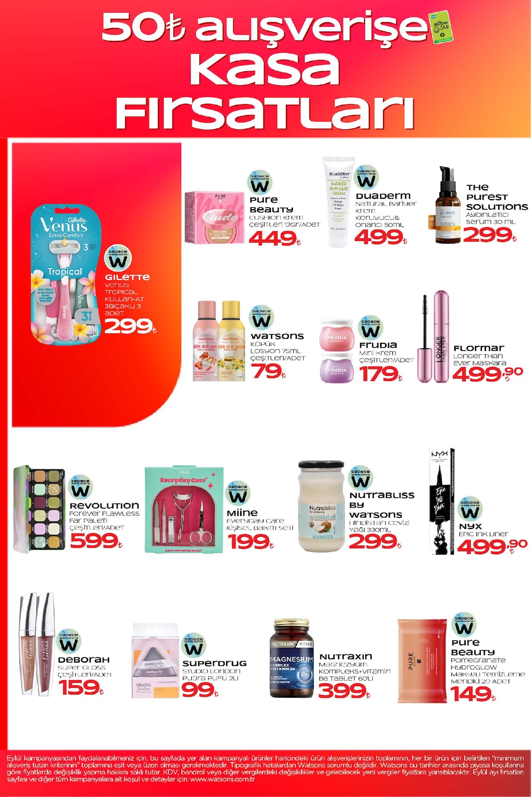 Watsons 1 Eylul 2026 Indirim Brosuru — 8. sayfa