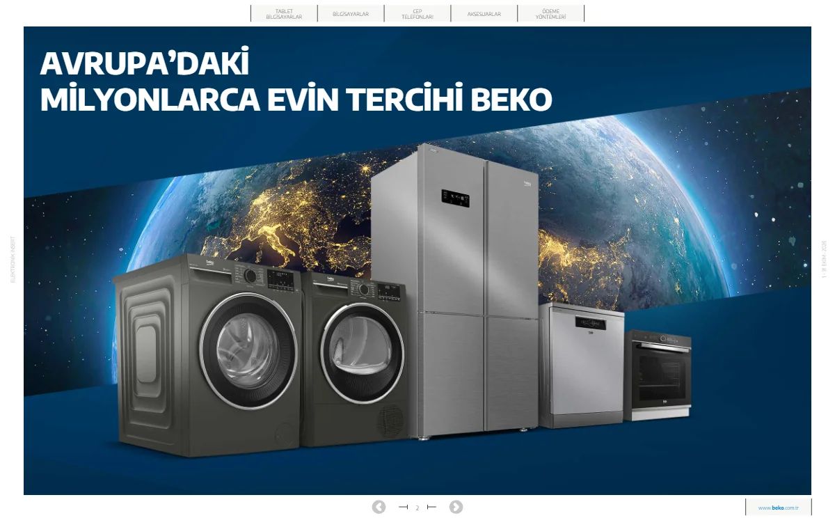 Beko Beko - Elektronik Kataloğu — 2. sayfa