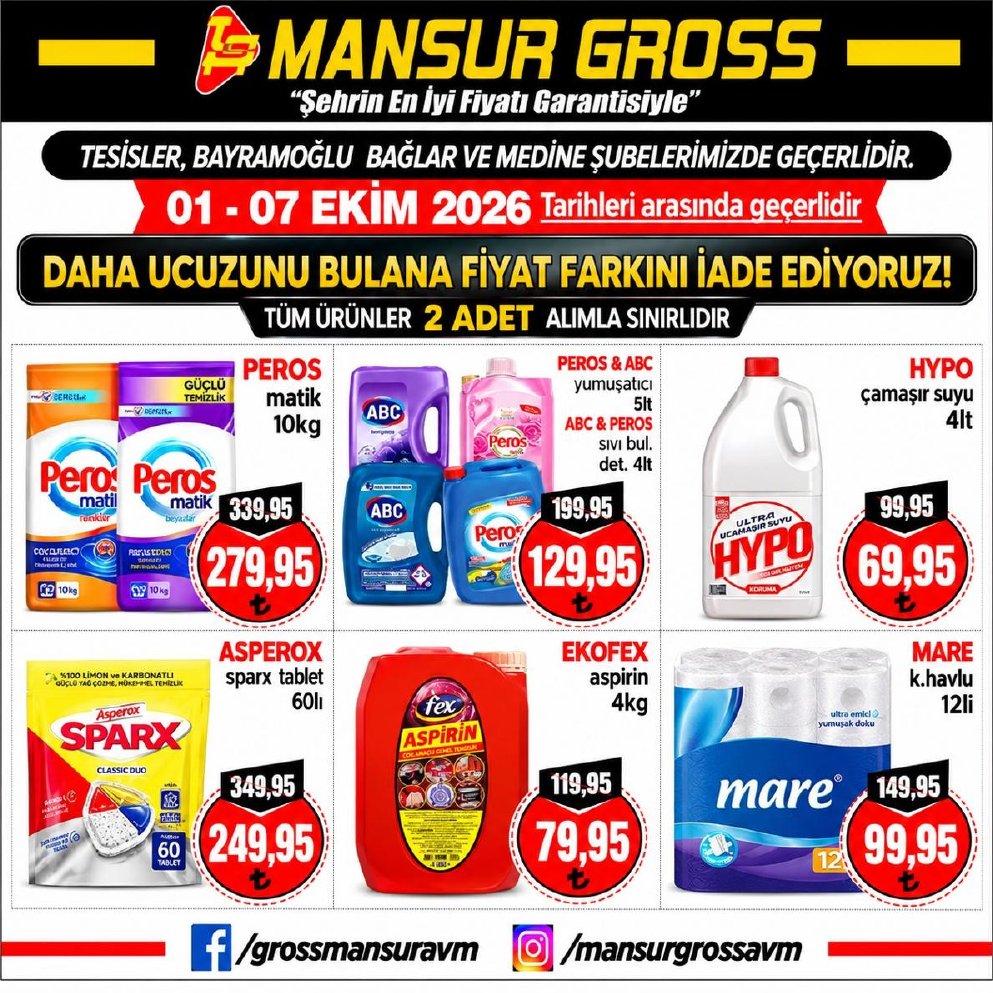 Mansur Gross İndirim Kataloğu — 2. sayfa