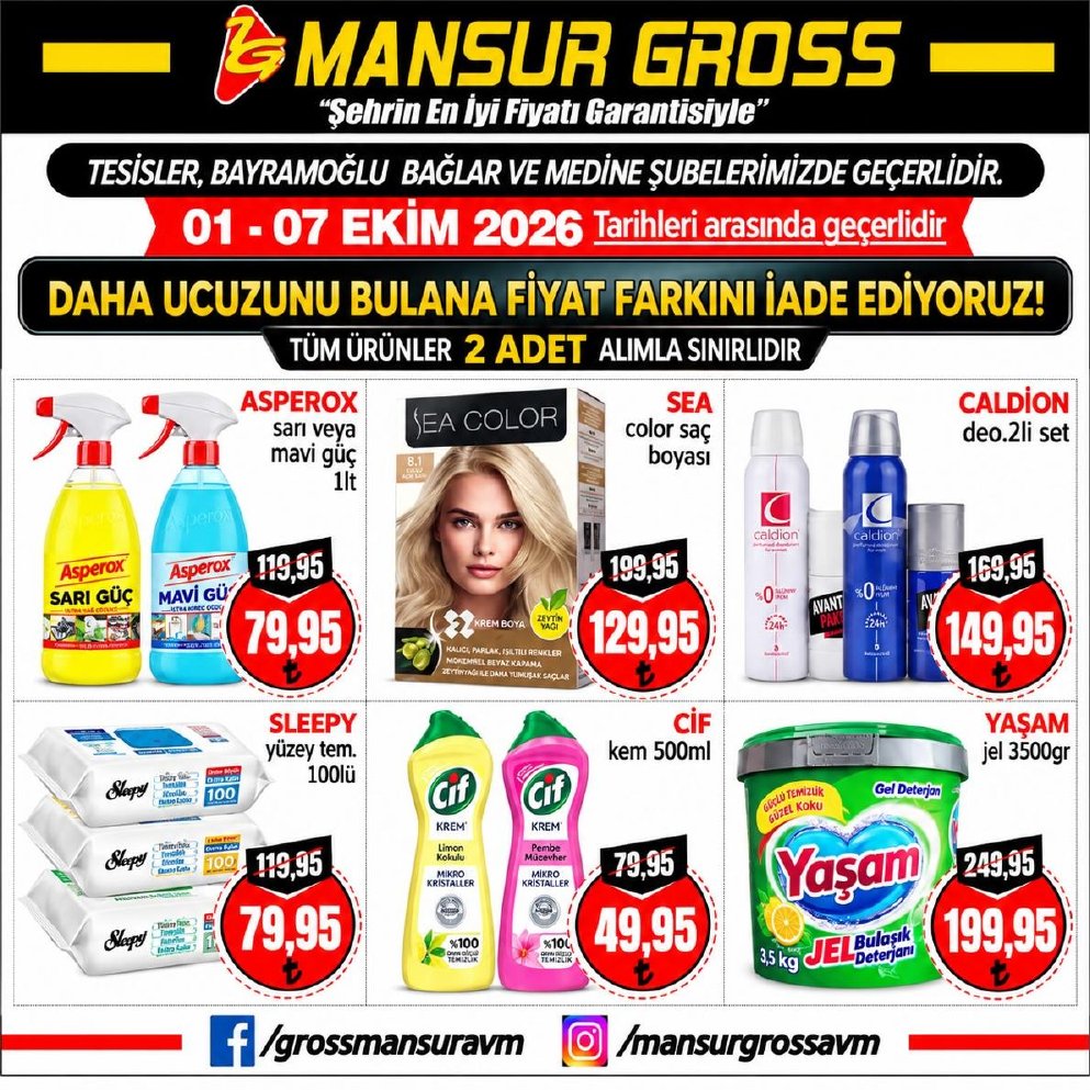Mansur Gross İndirim Kataloğu — 5. sayfa