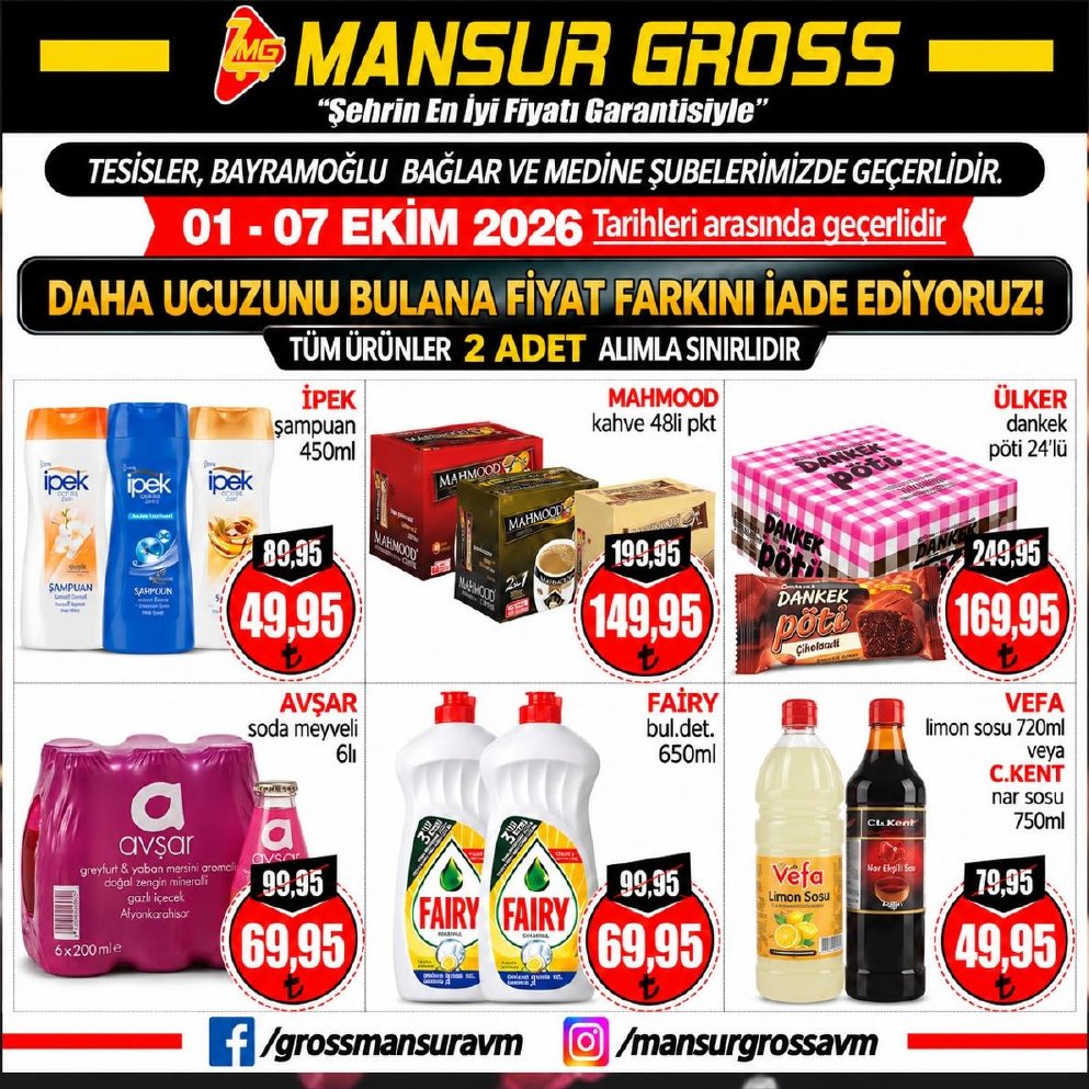 Mansur Gross İndirim Kataloğu — 6. sayfa