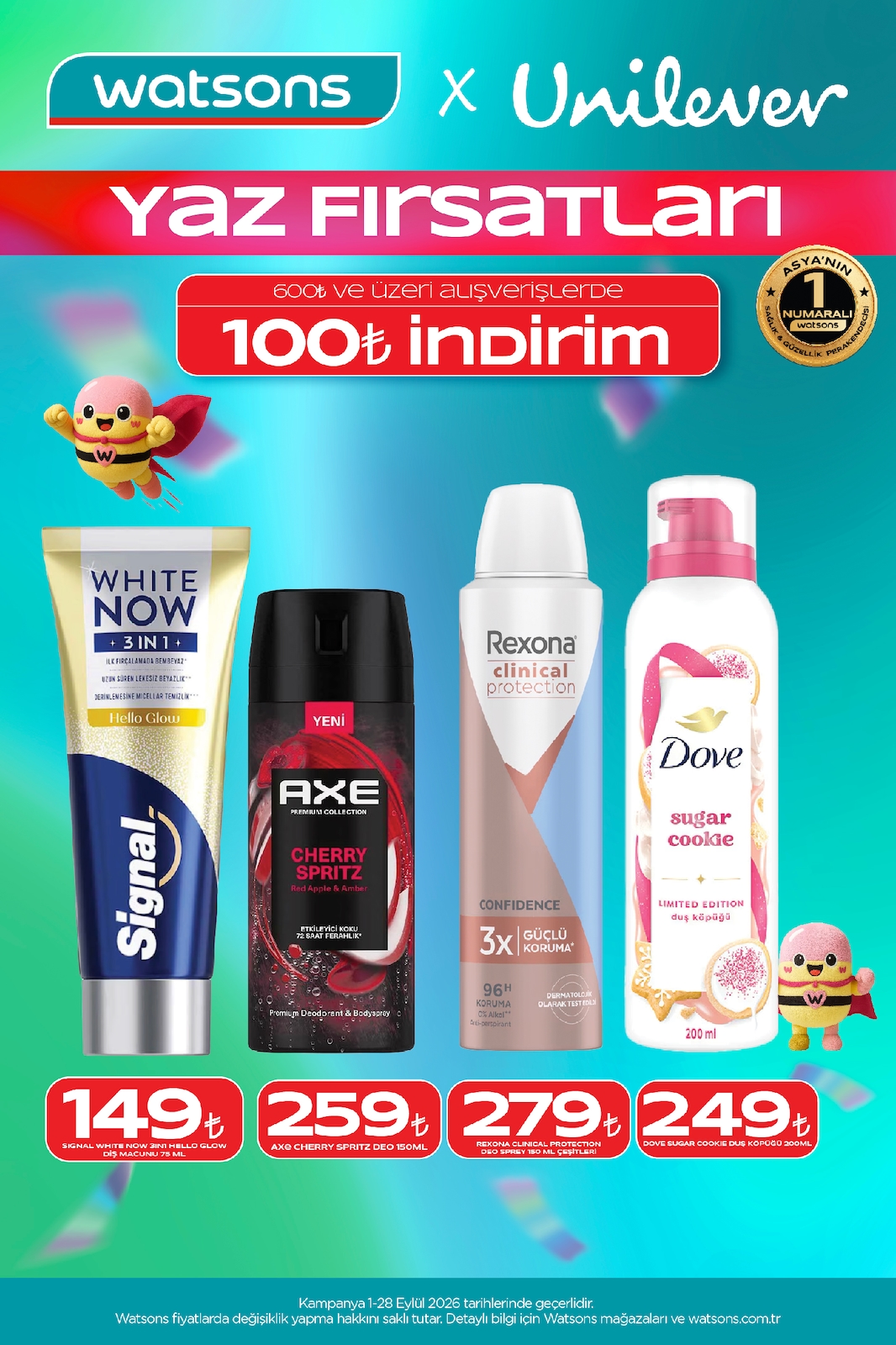 Watsons 1 Eylul 2026 Indirim Brosuru — 4. sayfa