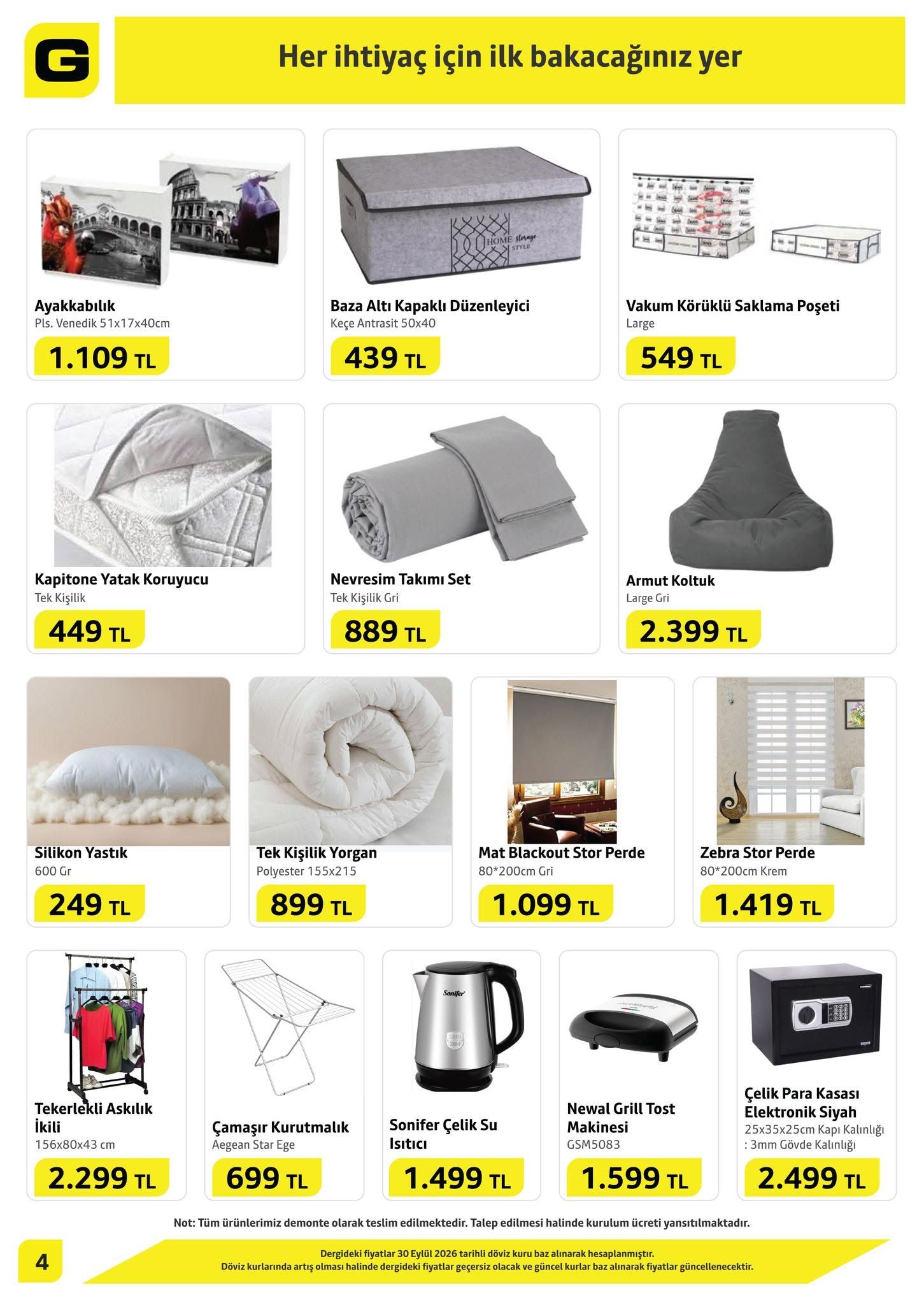 Gencyapimarket Genç Yapı Market İndirim Kataloğu — 4. sayfa