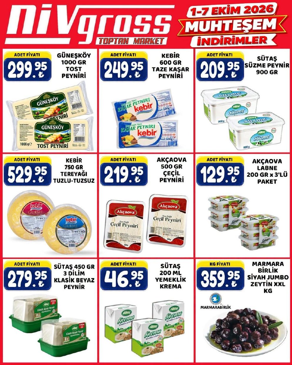 Nivgross Market İndirim Kataloğu — 3. sayfa