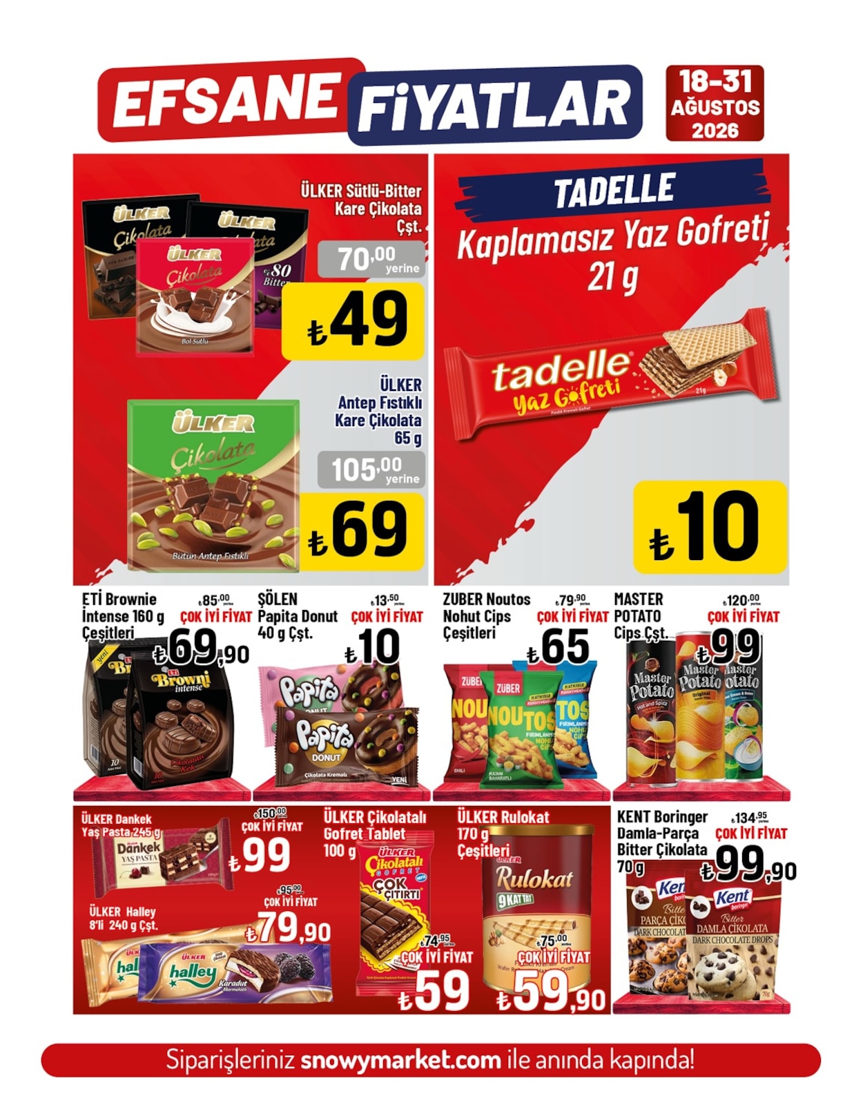Snowy Market 18 Agustos 2026 Indirim Brosuru — 8. sayfa