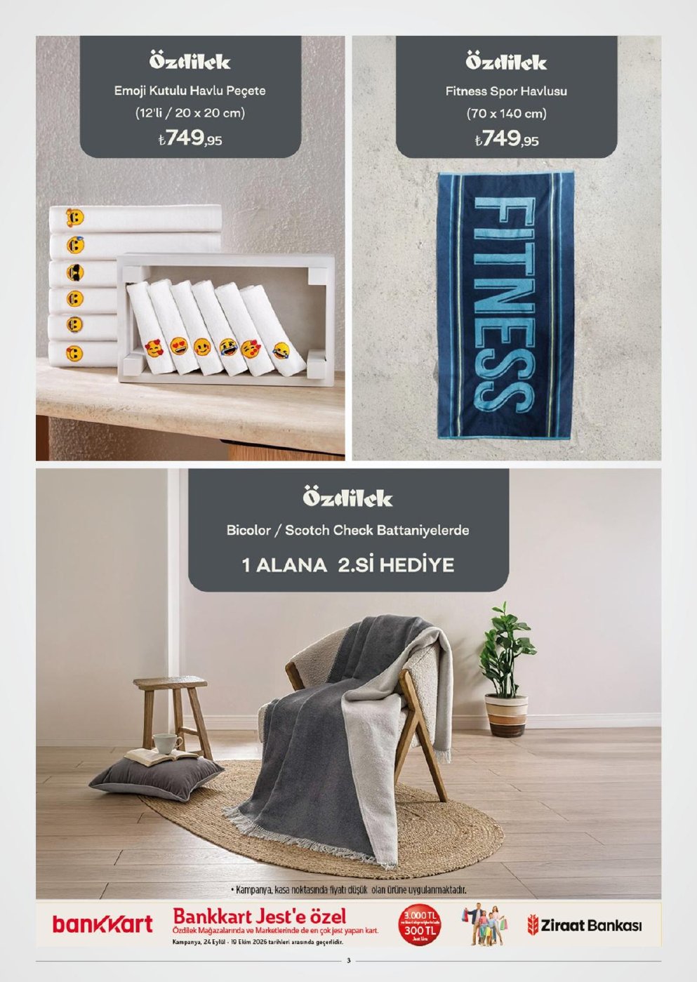 Özdilek İndirim Kataloğu — 3. sayfa