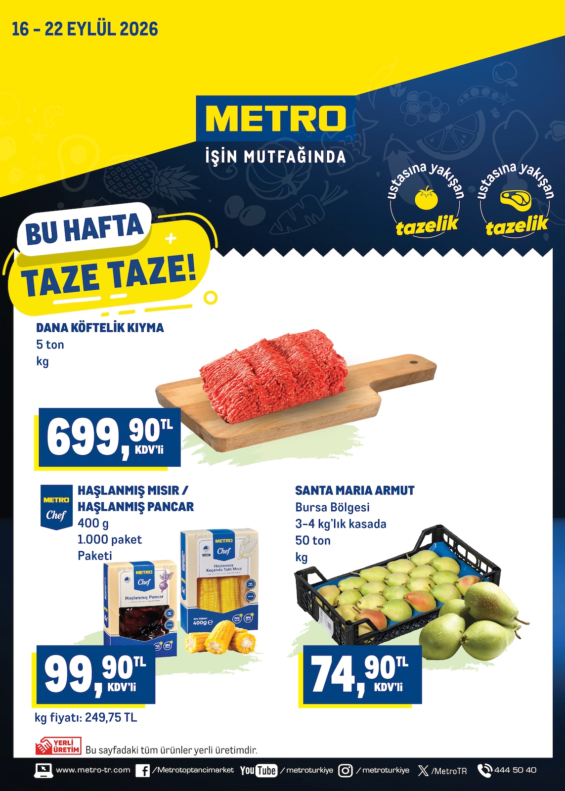 Metro Tr 16 Eylul 2026 Taze Urunler kapağı