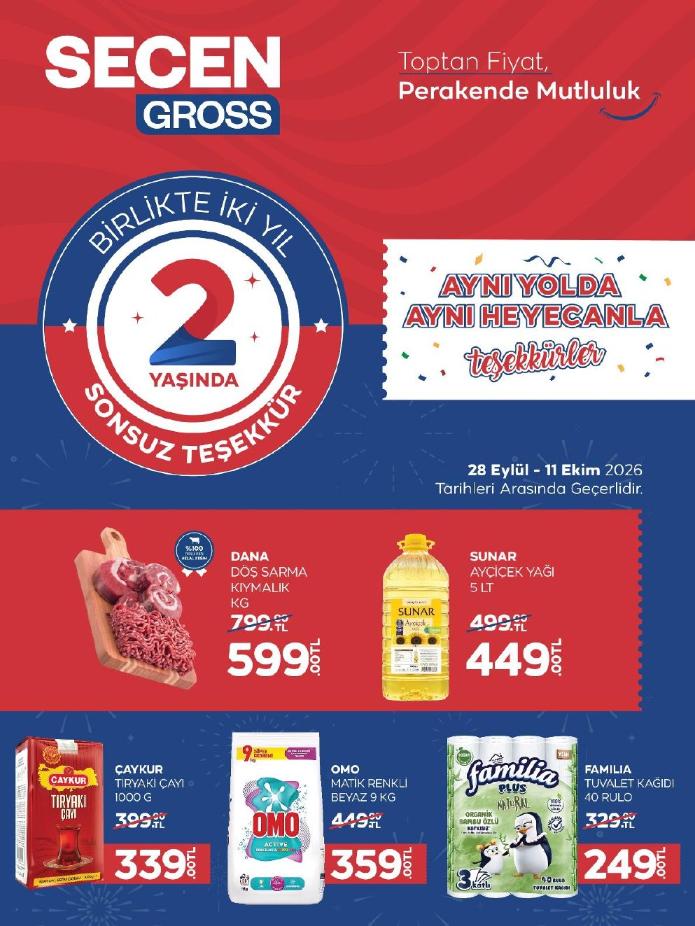 Secen Gross İndirim Kataloğu kapağı