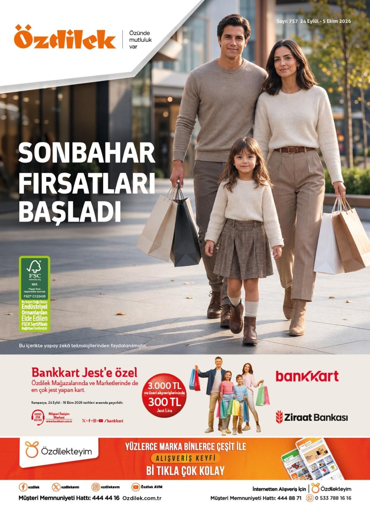 Özdilekteyim Özdilek İndirim Kataloğu kapağı