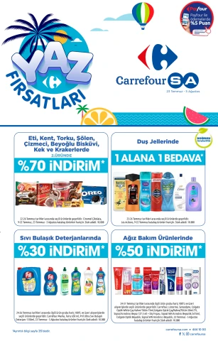 CarrefourSA 23 Temmuz - 5 Ag