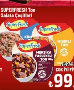 SuperFresh Ton Salata Çeşitleri Meksika Fasulyeli