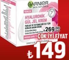 Garnier Hyaluronik Gül Jel Krem