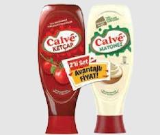 Calve Ketçap 610 GR + Mayonez 540 GR Set
