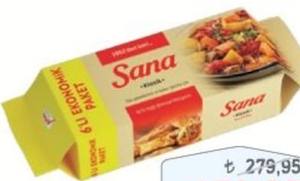 Sana Paket Margarin 6x250 gr