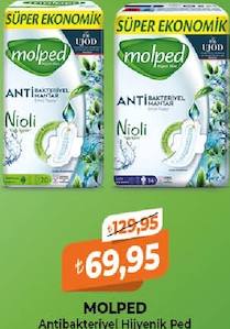 Molped Antibakteriyel Hijyenik Ped