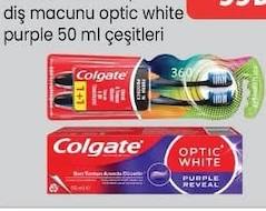 Colgate Diş Macunu Optic White Purple 50 ml