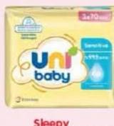 Uni Baby Sensitive Islak Mendil 3x70'li