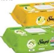 Sleepy Extra Yüzey Temizlik Havlusu Limon/Yeşil Elma 100'lü