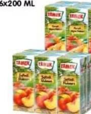 Tamek Meyve Nektarı Çeşitleri 6x200 ML