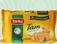 Torku Tam Buğday Bisküvi 3x131 G