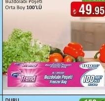 PAREX Buzdolabı Poşeti Orta Boy 100'LÜ